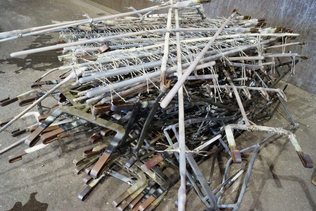 銅メッキハンガー