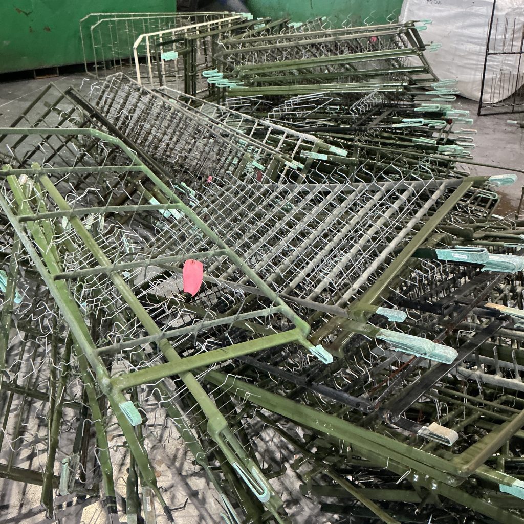 銅メッキハンガー